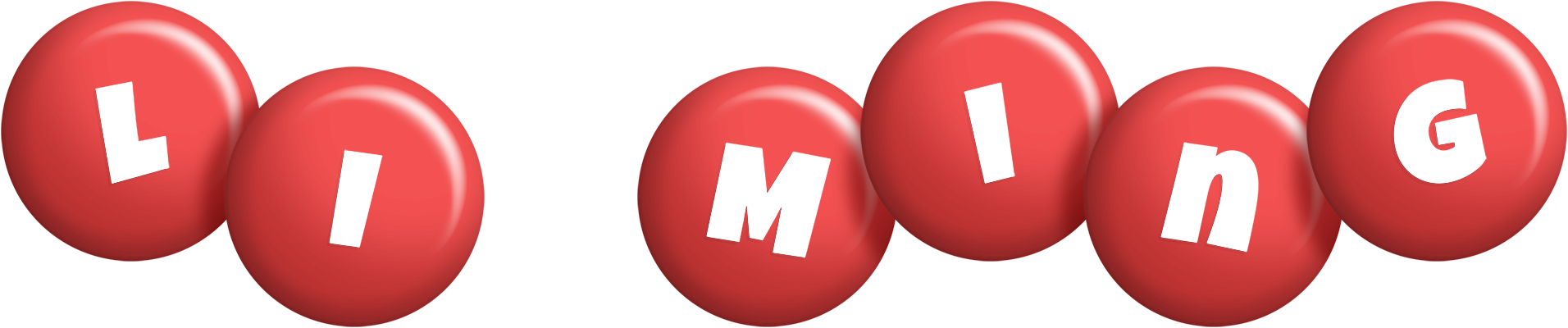 Li Ming candy-red logo